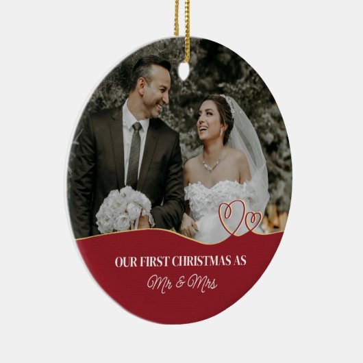 Décoration En Céramique Elégant Aquarelle Botanique Pour Photo Mariage (Droite)