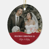 Décoration En Céramique Elégant Aquarelle Botanique Pour Photo Mariage (Gauche)