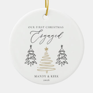 Décoration En Céramique Élégant Cadeau de Fiançailles en Céramique à Scrip