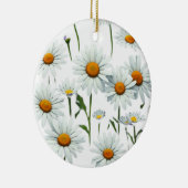 Décoration En Céramique Élégant Daisy Boho Noël Floral (Droite)