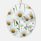 Décoration En Céramique Élégant Daisy Boho Noël Floral (Gauche)