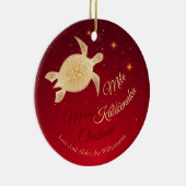 Décoration En Céramique Elegant Hawaiian Christmas (Droite)