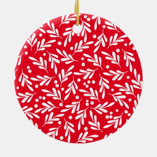 Décoration En Céramique Élégant script béni photo (Dos)