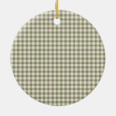 Décoration En Céramique Élégante couronne de Noël de l'enseignant festif (Dos)