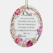 Décoration En Céramique Elégante Fleurs Mère du Mariage de mariée de chamb (Droite)