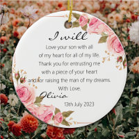 Élégante mère Rose du Mariage de mariée de chambre