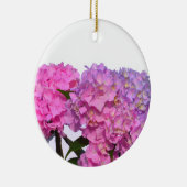 Décoration En Céramique Elégantes hydrangées florales violettes rose (Droite)