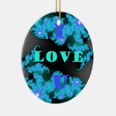 Décoration En Céramique Éléments d'amour cosmique Imprimer (Droite)