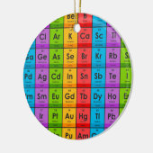 Décoration En Céramique Éléments du tableau périodique (Gauche)