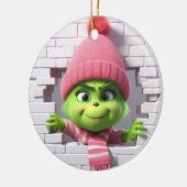 Décoration En Céramique Elfe fille 3D (Gauche)