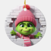 Décoration En Céramique Elfe fille 3D (Dos)