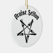 Décoration En Céramique Éloge Seitan 1,2 (noir) (Droite)