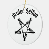 Décoration En Céramique Éloge Seitan 1,2 (noir) (Gauche)