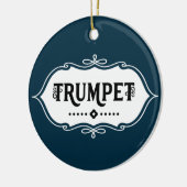 Décoration En Céramique Emblème de trompette (Gauche)
