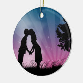 Décoration En Céramique Embrasse-moi (Gauche)