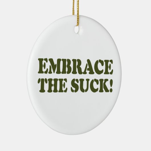 DÉCORATION EN CÉRAMIQUE EMBRASSEZ LE SUCK ! (Droite)