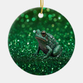 Décoration En Céramique Émergence Enchantante : La Grenouille Étincelante (Devant)