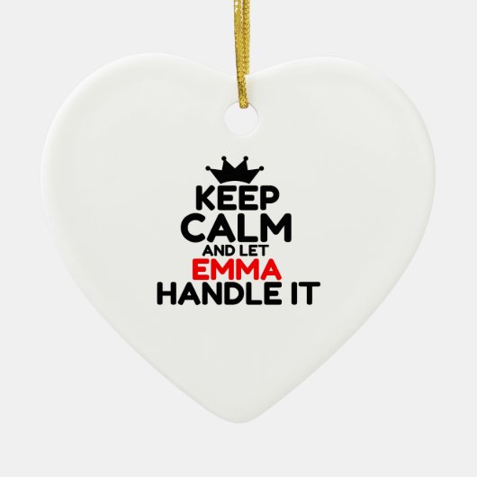 DÉCORATION EN CÉRAMIQUE EMMA (Devant)