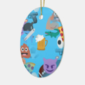 Décoration En Céramique emoji garçon (Gauche)