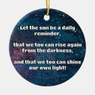 Décoration En Céramique Empath Shine Positive Encouragement Citation