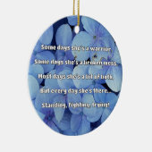 Décoration En Céramique Empath Strength Positive Citation Encouragement (Droite)