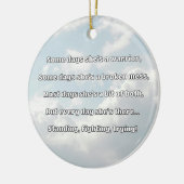 Décoration En Céramique Empath Strength Positive Citation Encouragement (Gauche)