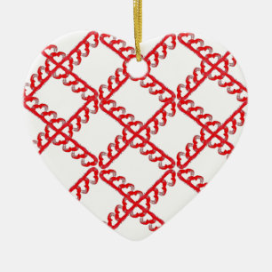 Décoration En Céramique Empire Heart Ornament