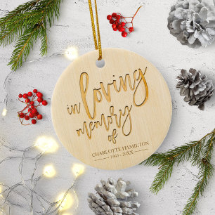 Décoration En Céramique En mémoire d'amour mémorial photo personnalisée