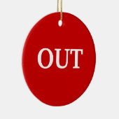 Décoration En Céramique en vert rouge (Droite)