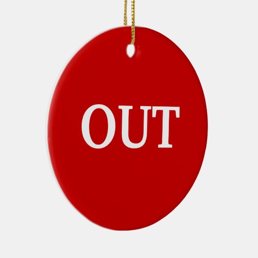 Décoration En Céramique en vert rouge (Droite)