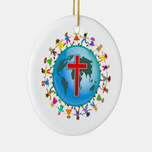 Décoration En Céramique Enfants chrétiens (Droite)