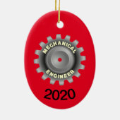 Décoration En Céramique Engin mécanique Gray (Dos)