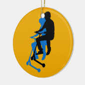 Décoration En Céramique Engins d'atterrissage - Scooter de départ (Gauche)