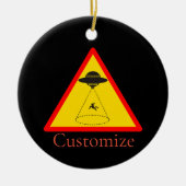 Décoration En Céramique Enlèvement d'Alien UFO Thunder_Cove (Devant)