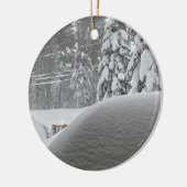 Décoration En Céramique Enneigement (Gauche)