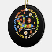 Décoration En Céramique Enseignant de l'éducation spéciale Inspiration Aut (Gauche)