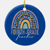 Décoration En Céramique Enseignant de quatrième année Enseigner 4e année B (Dos)