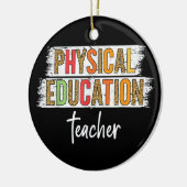 Décoration En Céramique Enseignant en éducation physique (Gauche)