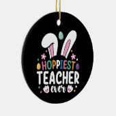 Décoration En Céramique Enseignant le plus optimiste à chaque école OEufs  (Droite)