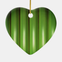 Ensemble de bambou vert