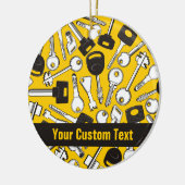 Décoration En Céramique Ensemble de clés Arrière - plan (Gauche)