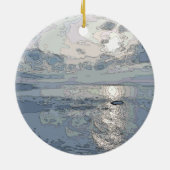 DÉCORATION EN CÉRAMIQUE ENSOLEIL (Dos)