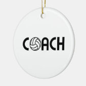 Décoration En Céramique Entraîneur de volleyball (Gauche)