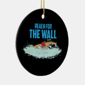 Décoration En Céramique Entraîneur nageur (Droite)