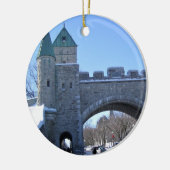 Décoration En Céramique Entrance to Old Québec, Québec, Canada (Gauche)