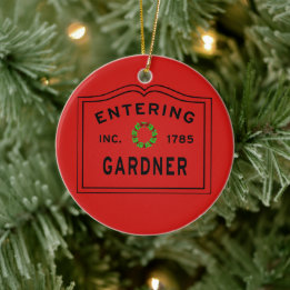 Décoration En Céramique Entrée Ville Massachusetts Gardner