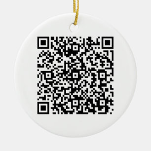 Décoration En Céramique Entreprise de code QR personnalisé
