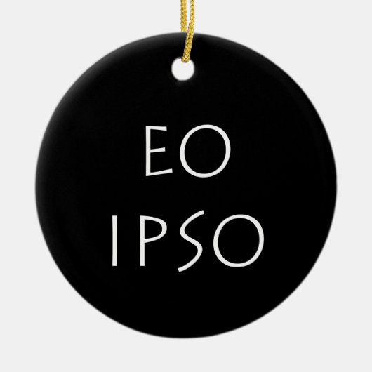 Décoration En Céramique Eo Ipso (Devant)