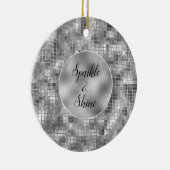 Décoration En Céramique Épersion d'argent (Droite)