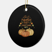 Décoration En Céramique Épice citrouille Et Tout Nice - Mème Automne Qu (Gauche)